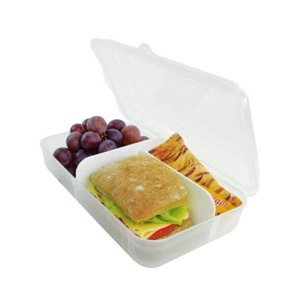 Rotho Fun Lunchbox met Verdeelschotjes 1.7L Transparant - Afbeelding 2