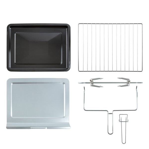 Inventum OV457B Heteluchtoven 45L 2000W Zwart/Zilver - Afbeelding 7