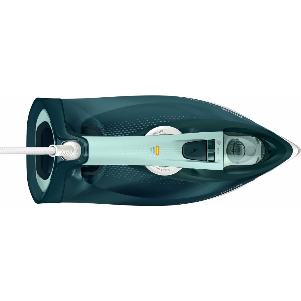 Philips DST7031/70 Azur 7000 Series Stoomstrijkijzer Groen - Afbeelding 2