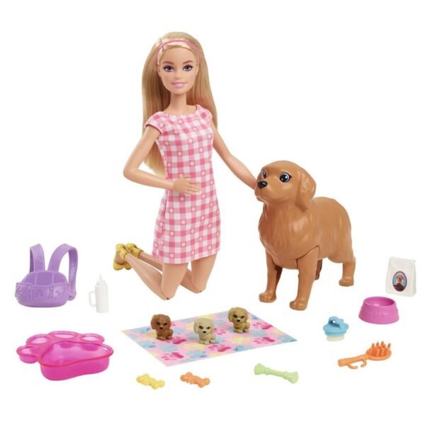 Barbie Pop + Hond met Puppies - Afbeelding 2