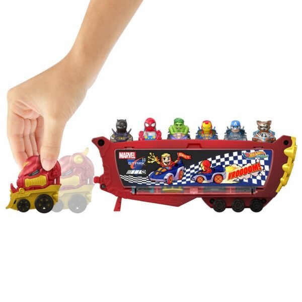 Hot Wheels Marvel Hulkbuster Hauler - Afbeelding 3