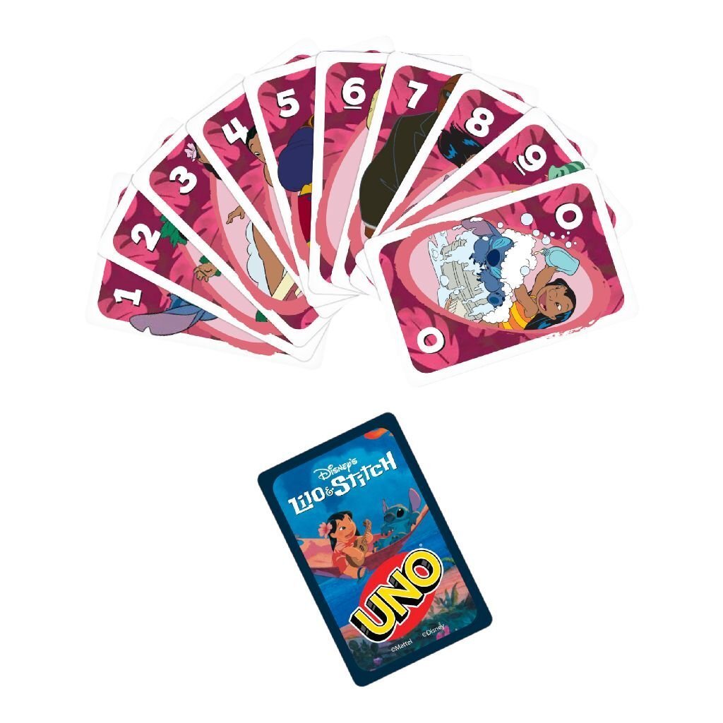 Mattel Uno Disney Lilo en Stitch - Afbeelding 3