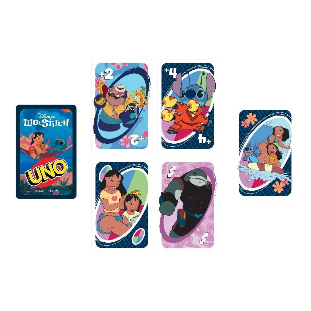 Mattel Uno Disney Lilo en Stitch - Afbeelding 4
