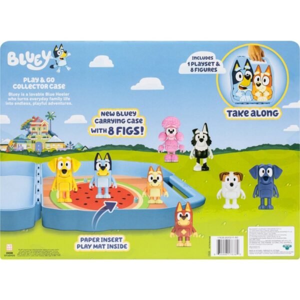 Bluey Opbergkoffer + 8 Figuren - Afbeelding 2