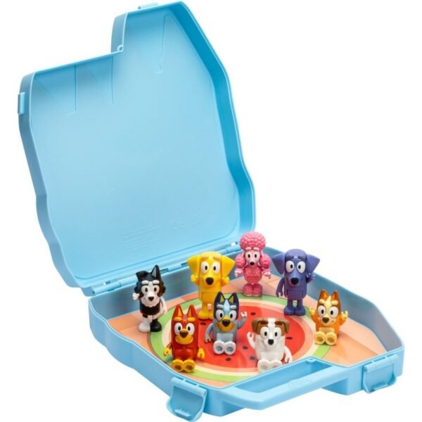 Bluey Opbergkoffer + 8 Figuren - Afbeelding 3