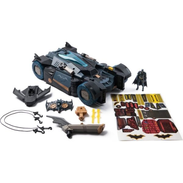 DC Batman Transformerende Batmobile + Licht en Geluid - Afbeelding 5