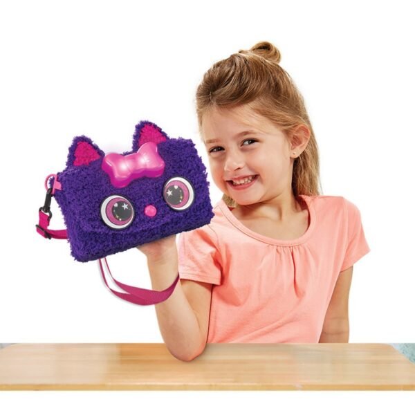 VTech Kid'Couture Cat Creëer & Leer Handtas + Licht en Geluid Paars/Roze - Afbeelding 5