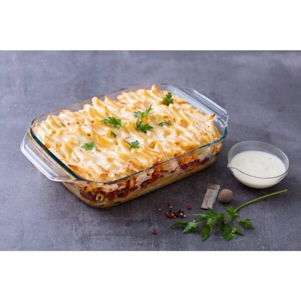 Pyrex Irresistible Glazen Ovenschaal Rechthoek 2.2L Transparant - Afbeelding 3