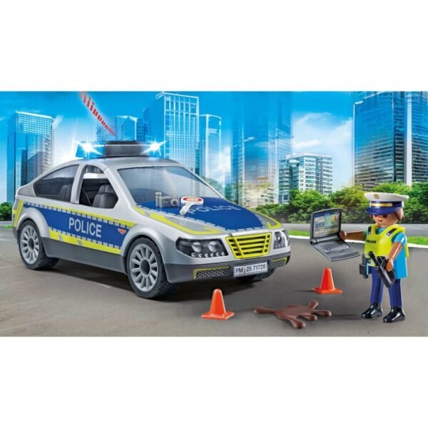 Playmobil 71729 Action Heroes Politie Patrouille Auto + Licht en Geluid - Afbeelding 2