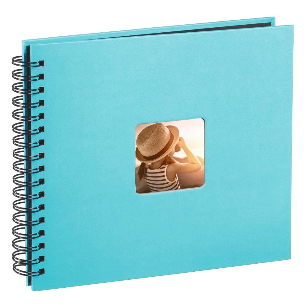 Hama Spiraalalbum Fine Art 28x24/50 Turquoise - Afbeelding 2
