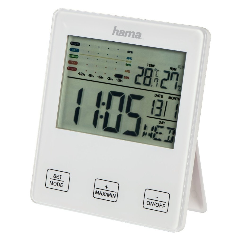 Hama Thermo-/hygrometer TH-10 Met Schimmel-alarm - Afbeelding 2