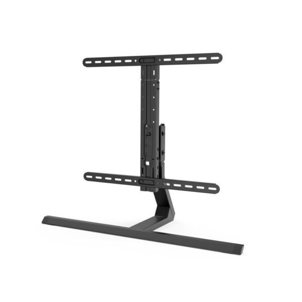 Hama TV Standvoet Zwenkbaar Kantelbaar Hoogte Verstelbaar tot Schermen van 65 Inch Zwart - Afbeelding 2