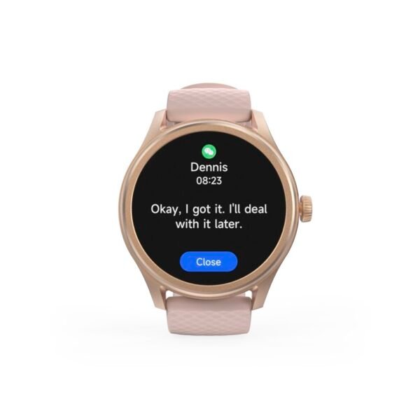 Hama Smartwatch 5010 Rond Slaapbewaking Waterdicht 1.38 Inch Rosé - Afbeelding 2