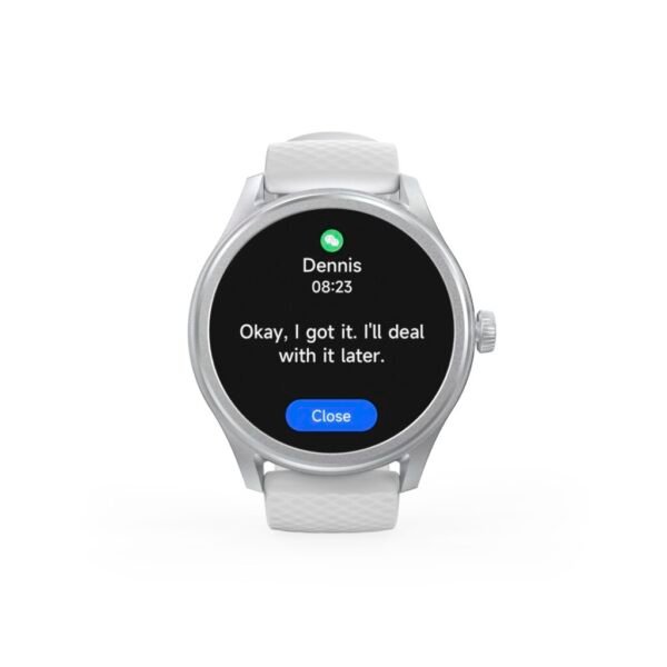 Hama Smartwatch 5010 Rond Slaapbewaking Waterdicht 1.38 Inch Zilver/Grijs - Afbeelding 2