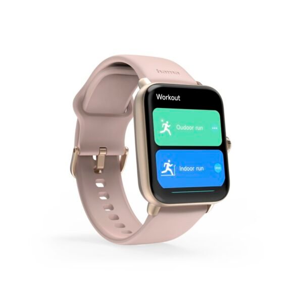 Hama Smartwatch 6010 GPS TFT-Display Telefoonfunctie Waterdicht 1.65 Inch Rosé - Afbeelding 5
