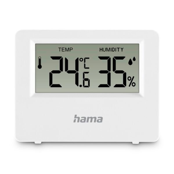 Hama Thermometer + Hygrometer voor Binnen en Buiten Wit