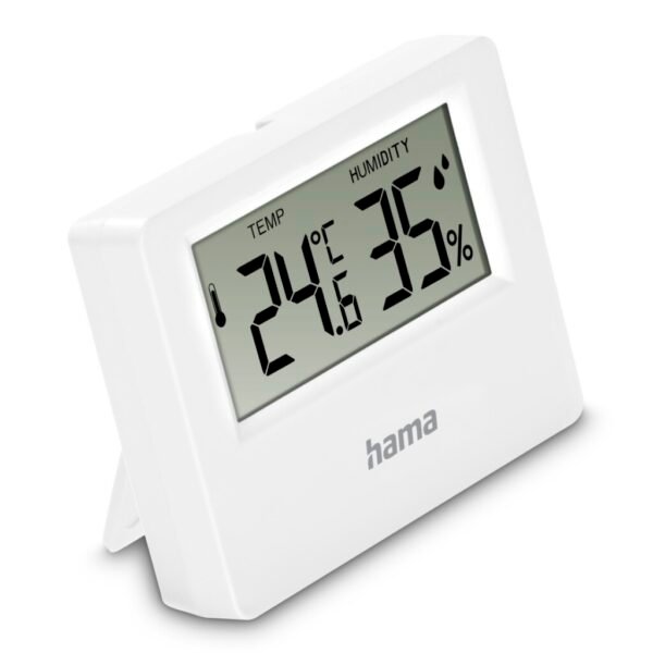 Hama Thermometer + Hygrometer voor Binnen en Buiten Wit - Afbeelding 2