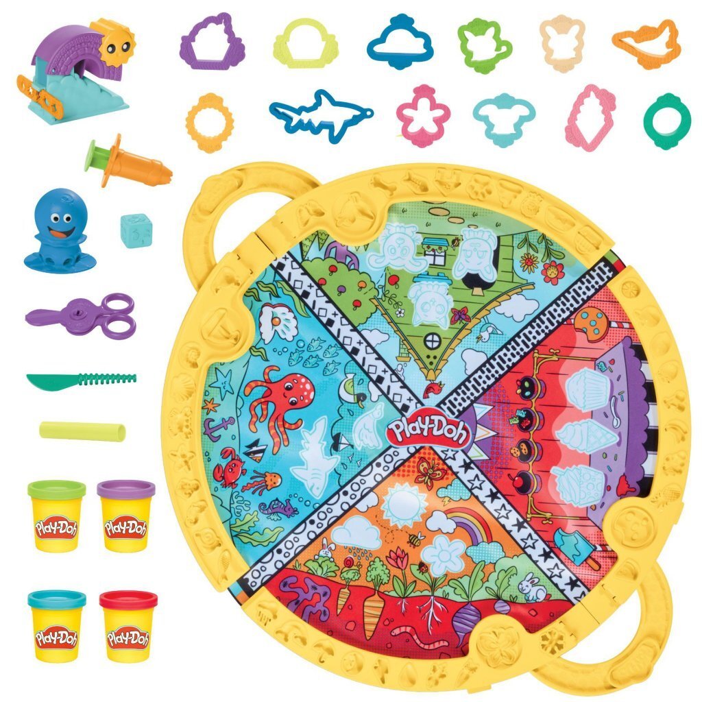 Play-Doh Fold and Go Playmat - Afbeelding 2