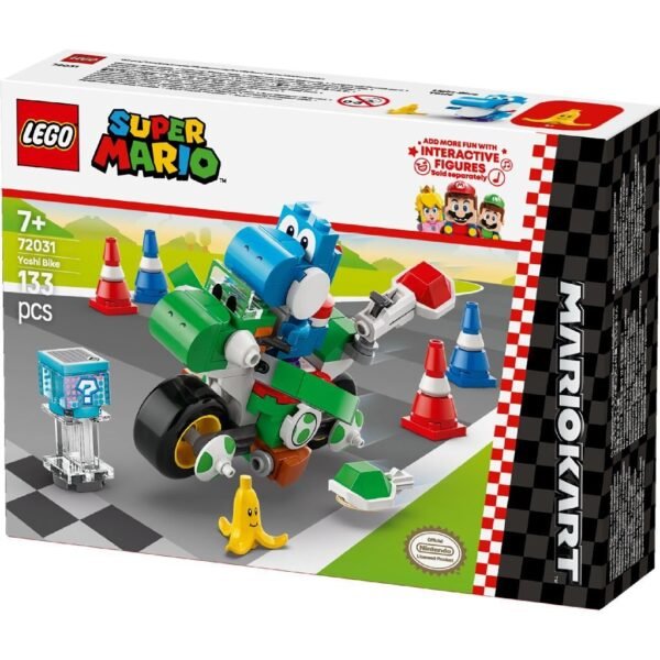 Lego Super Mario 72031 Mario Kart Yoshi-Crosser + Geluid - Afbeelding 3