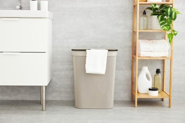 Rotho Wasverzamelaar Brisen 50 L Cappuccino - Afbeelding 3