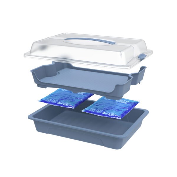Rotho Fresh Partybutler Serveertray Cool & Horizon Blauw - Afbeelding 4