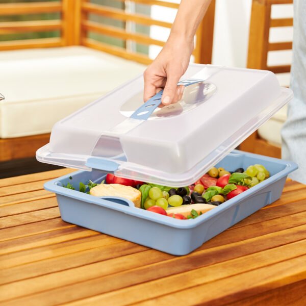 Rotho Fresh Partybutler Serveertray Cool & Horizon Blauw - Afbeelding 5