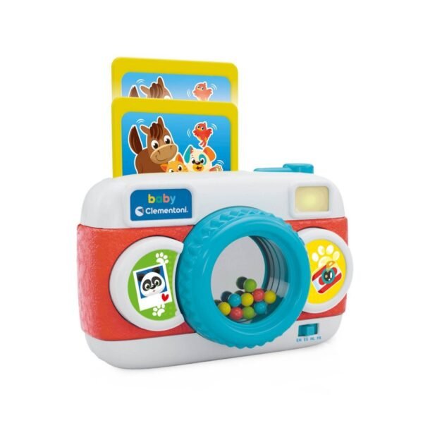 Clementoni Baby Foto Camera + Licht en Geluid - Afbeelding 2