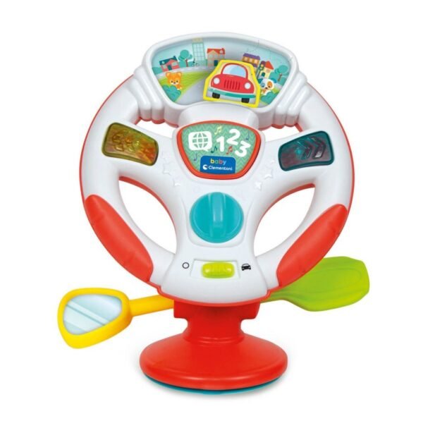 Clementoni Baby Stuurwiel + Licht en Geluid - Afbeelding 2