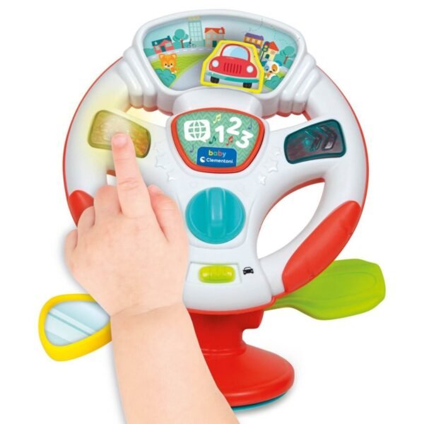 Clementoni Baby Stuurwiel + Licht en Geluid - Afbeelding 3