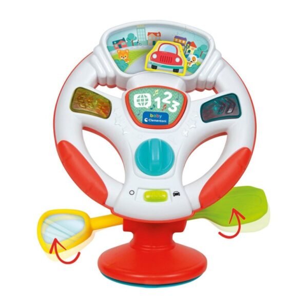 Clementoni Baby Stuurwiel + Licht en Geluid - Afbeelding 4