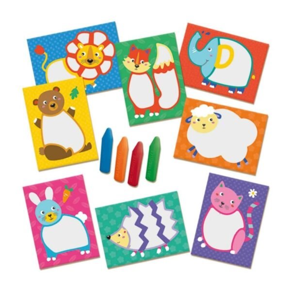 SES Creative My First Krijtjes Dieren - Afbeelding 2