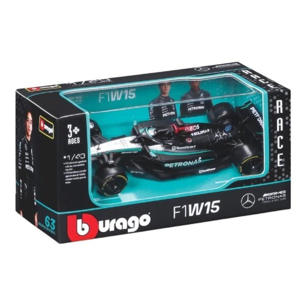 Bburago Mercedes F1W15 Russel 1:43 - Afbeelding 3