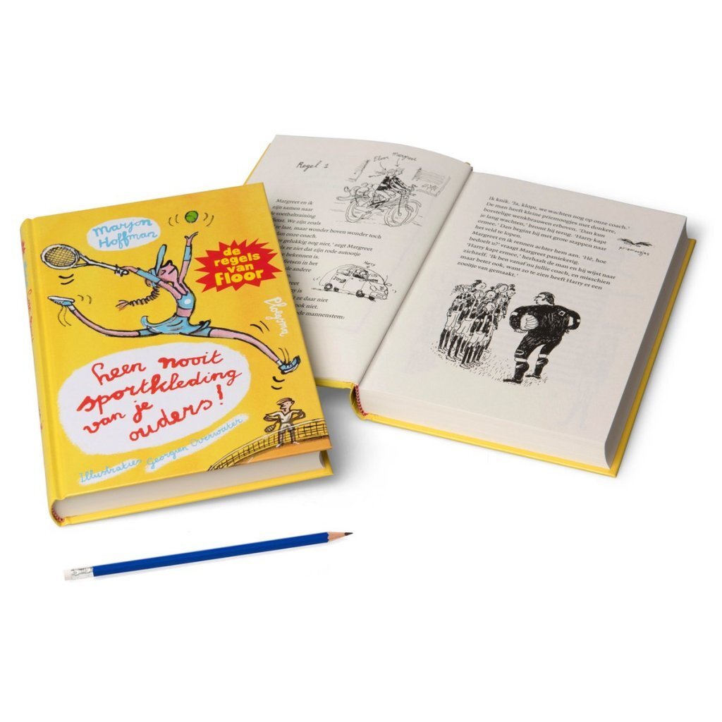 Boek De Regels van Floor Leen Nooit Sportkleding van je Ouders! - Afbeelding 3