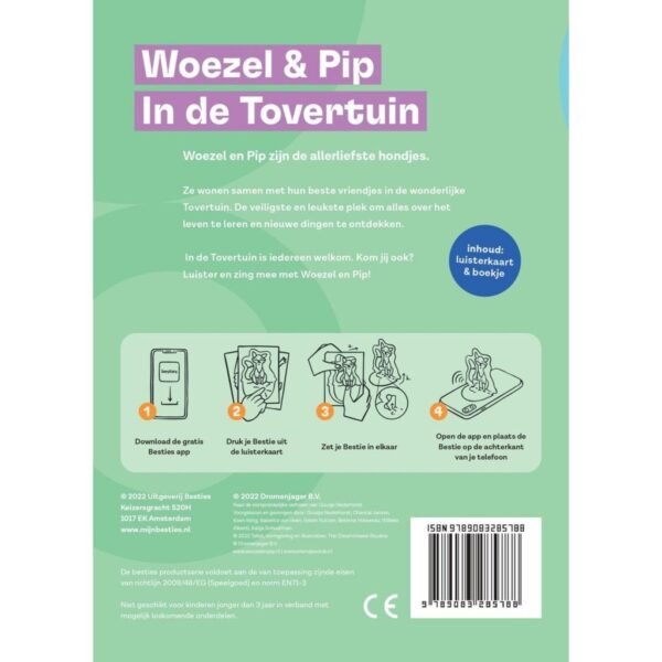 Besties Luisterkaart Woezel & Pip In De Tovertuin - Afbeelding 2