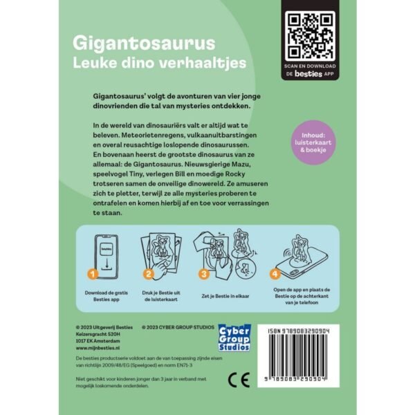 Besties Luisterkaart Gigantosaurus - Afbeelding 2