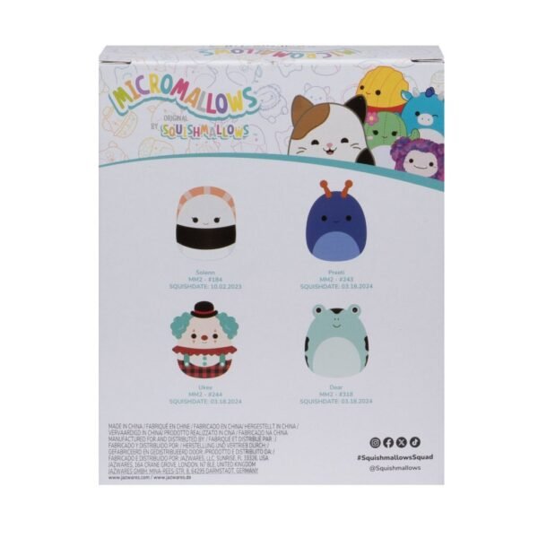 Squishmallows Micromallows 4 Stuks - Afbeelding 3