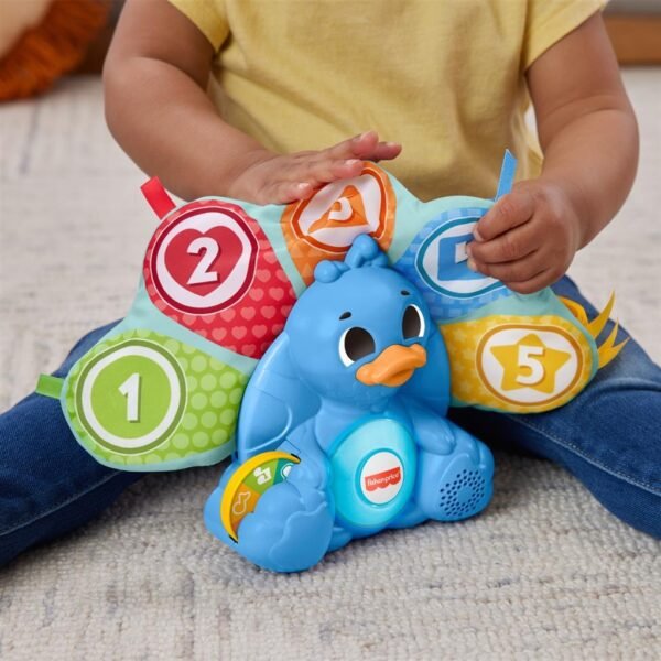 Fisher Price Linkimals Tellen en Kleuren Pauw + Licht en Geluid - Afbeelding 3