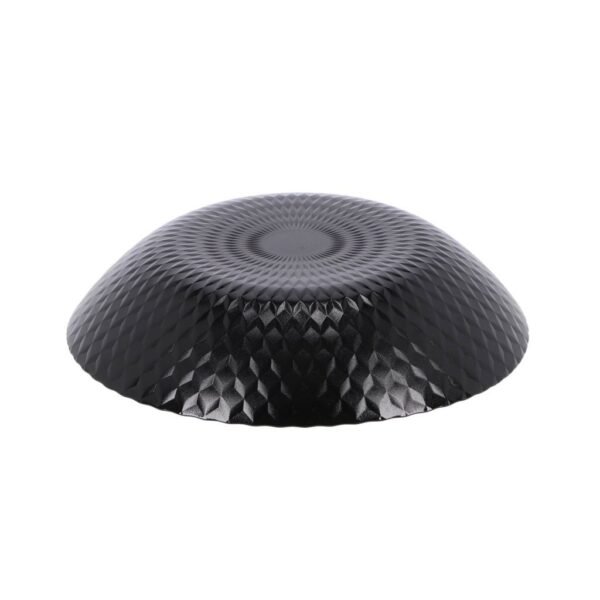 Diep Bord Pampille 20 cm Glas/Zwart - Afbeelding 3