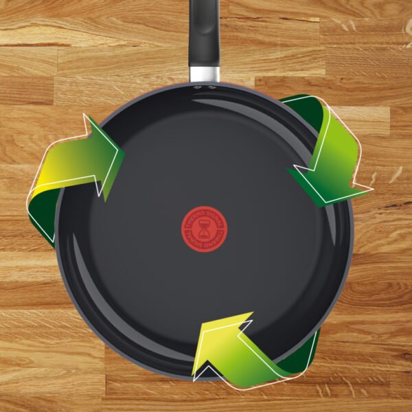 Tefal C47602 Change Black Keramische Koekenpan 20 cm Zwart - Afbeelding 4