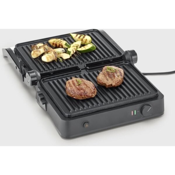 Severin KG2398 Contactgrill Zwart/Zilver - Afbeelding 4