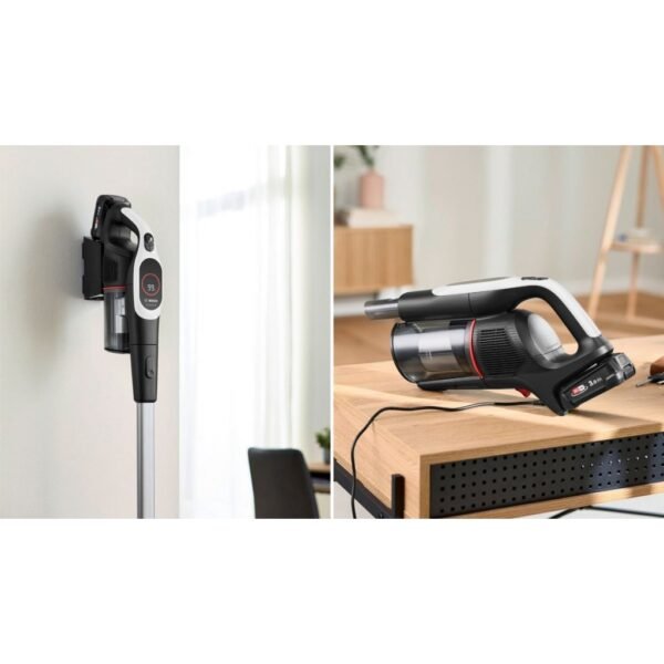 Bosch BCS931WBA Accu Steelstofzuiger Zwart/Zilver - Afbeelding 2