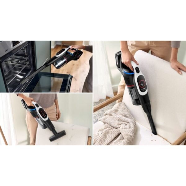 Bosch BBS931WBA Unlimited 9 Accu Steelstofzuiger Antraciet/Wit - Afbeelding 2