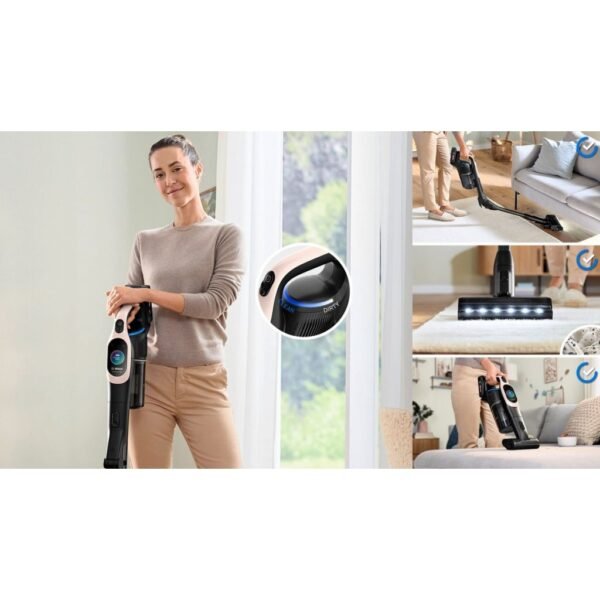 Bosch BBS1041RBA Unlimited 10 Accu Steelstofzuiger Antraciet - Afbeelding 3