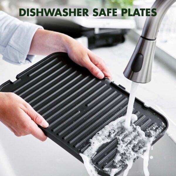 GreenPan Elite Contactgrill RVS/Zwart - Afbeelding 5
