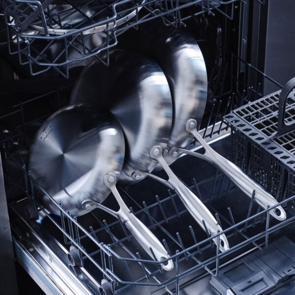 GreenPan Geneva Koekenpan 24 cm RVS - Afbeelding 3