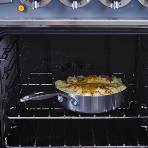 GreenPan Geneva Hapjespan 24 cm RVS - Afbeelding 2
