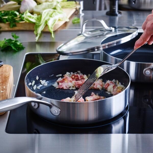 GreenPan Geneva Hapjespan 24 cm RVS - Afbeelding 3