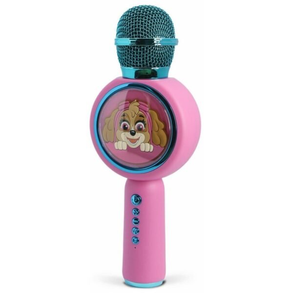 Paw Patrol Karaoke Microfoon Skye met Bluetooth + Roze - Afbeelding 3