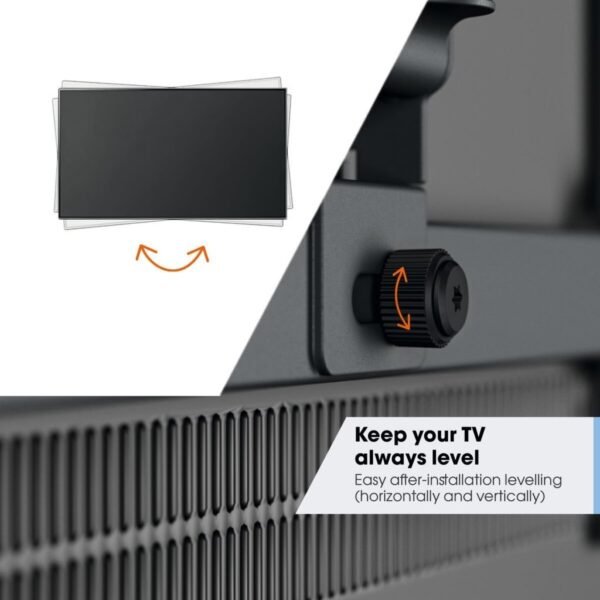 Vogel's TVM 3225 BL Draai- en Kantelbare TV-Beugel voor Schermen van 19 tot 43 Inch Zwart - Afbeelding 6