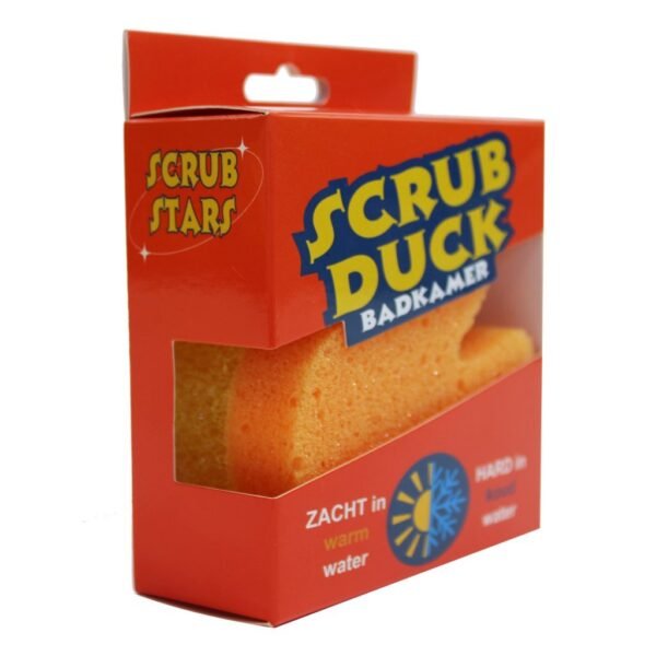 Scrub Duck Spons voor Badkamer - Afbeelding 2